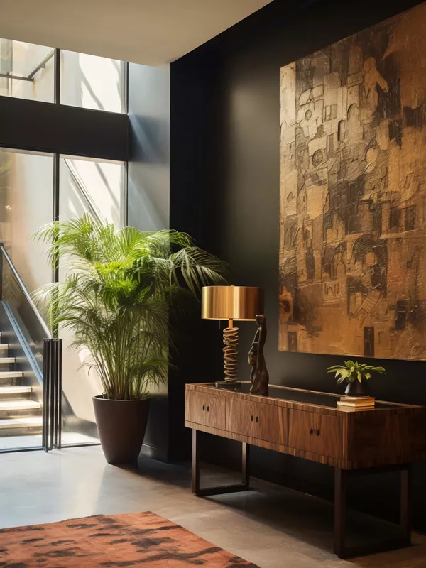 Das Bild zeigt einen Raum, individuell gestaltet